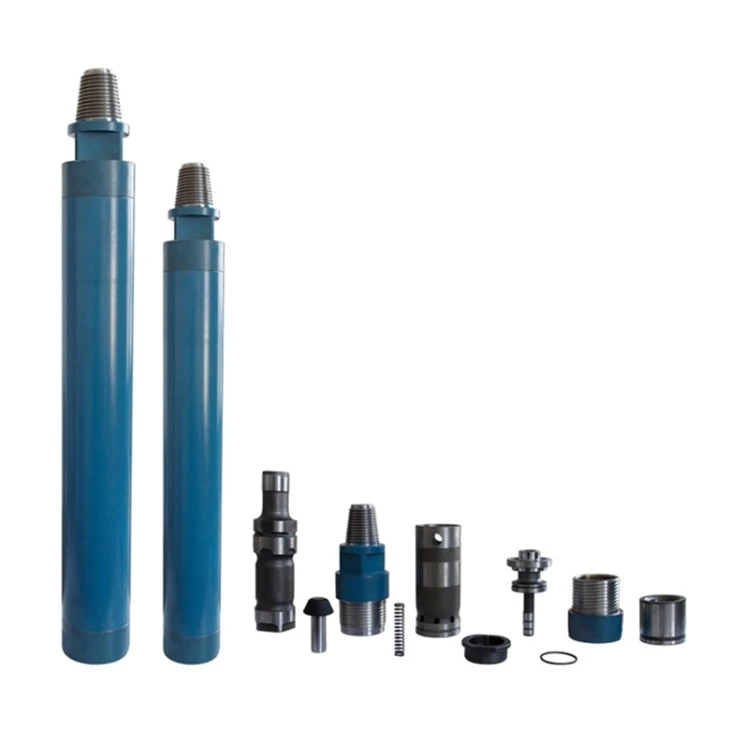 High Pressure hole hammer drilling
